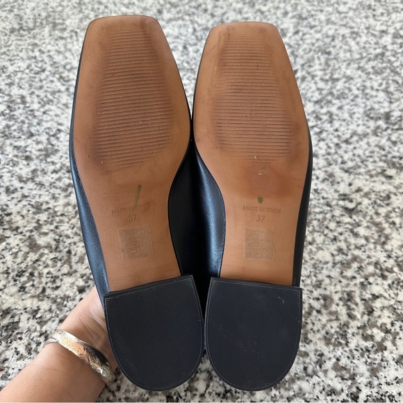 INTENTIONALLY BLANK x Anthropologie Pinky Loafer Ballet Flat Casual Black Sz. 7 - Picture 11 of 13